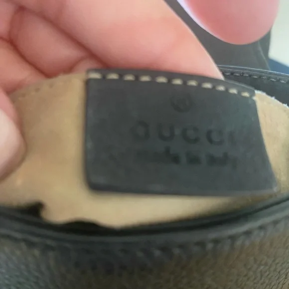 Gucci cross body bag gold chain - Picture 6 of 8